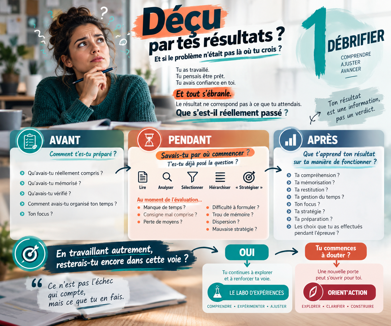 Aperçu de l’infographie Débriefer
