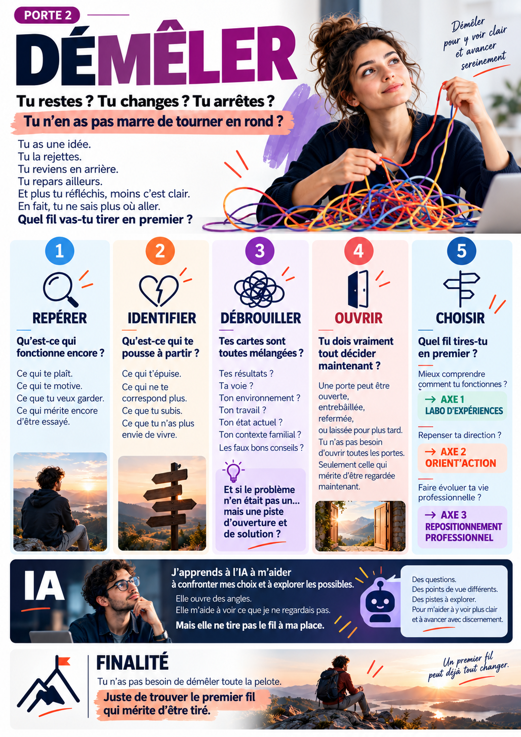 Aperçu de l’infographie Démêler